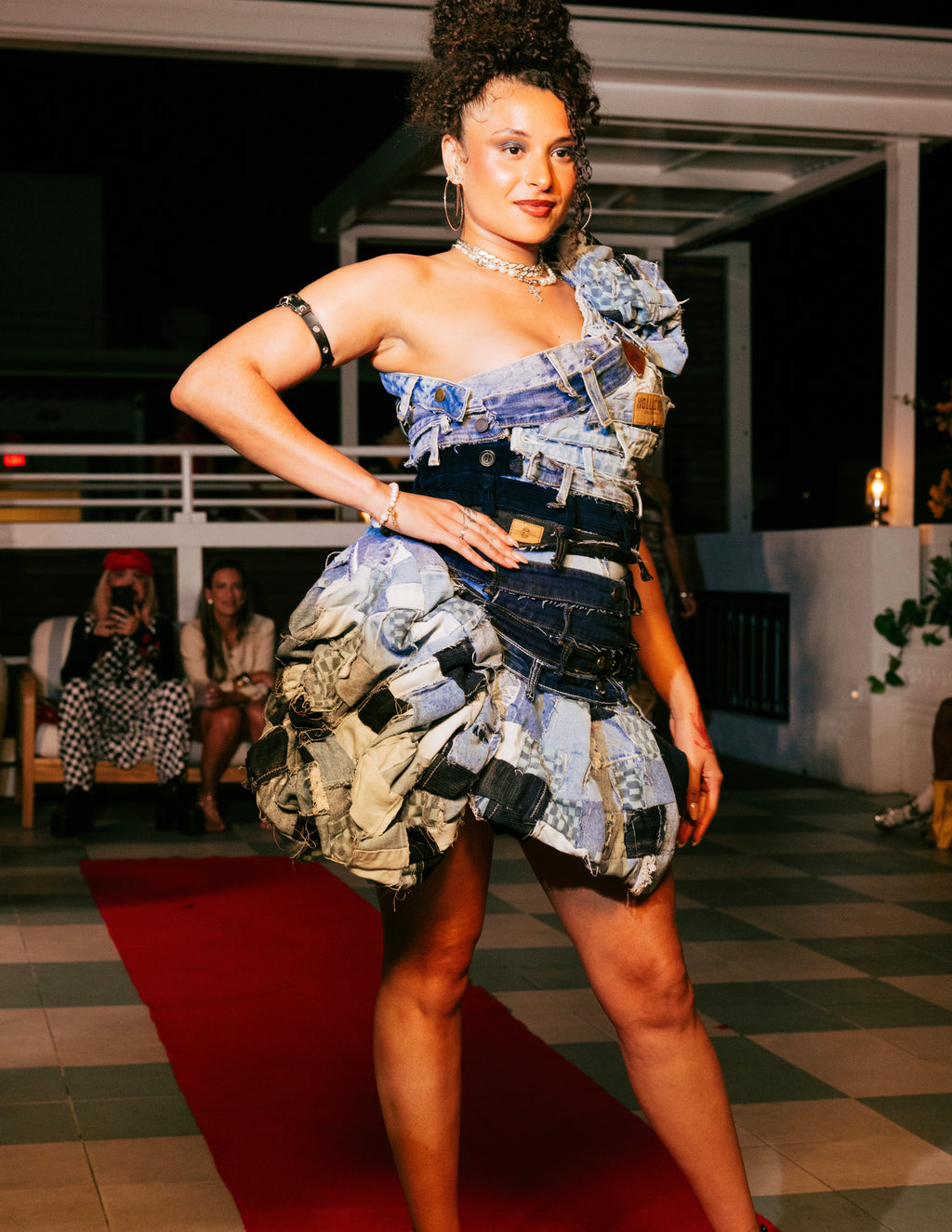 saturday night diva  - deconstructed dress