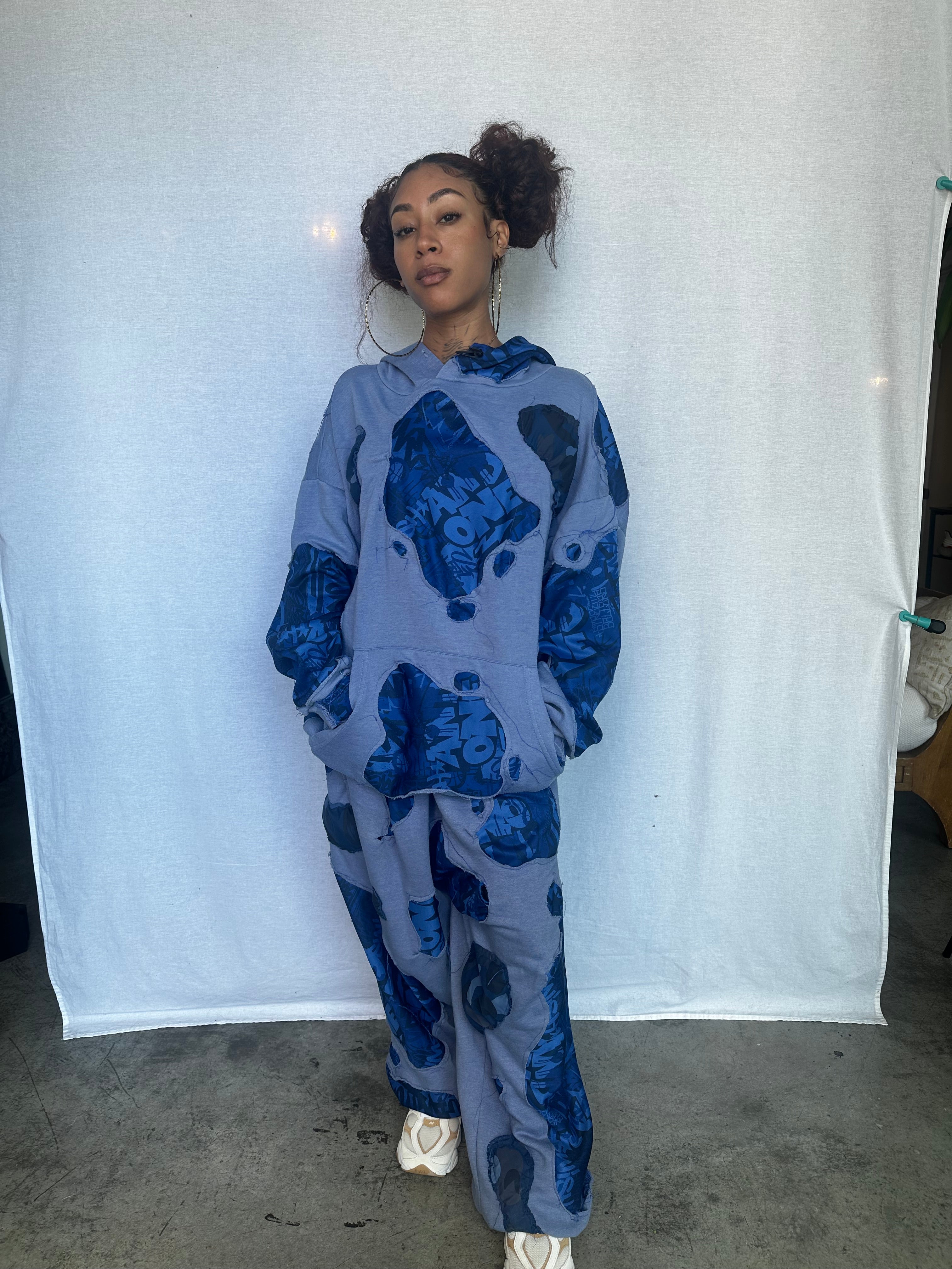 blue rhythm | sweatsuit set
