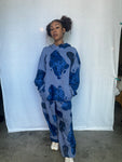 blue rhythm | sweatsuit set