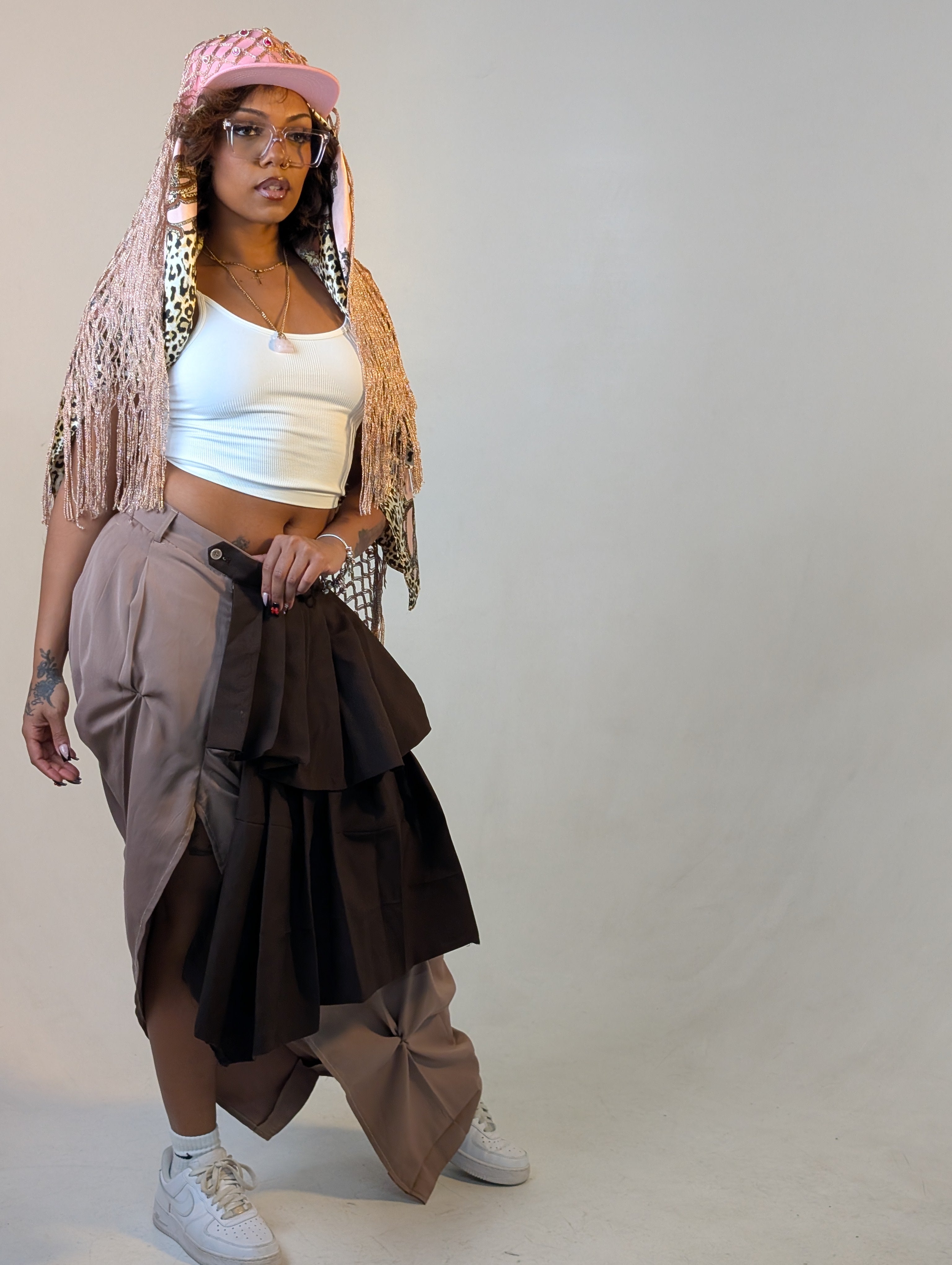 bidness casual - deconstructed skirt