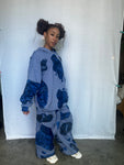 blue rhythm | sweatsuit set