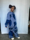 blue rhythm | sweatsuit set