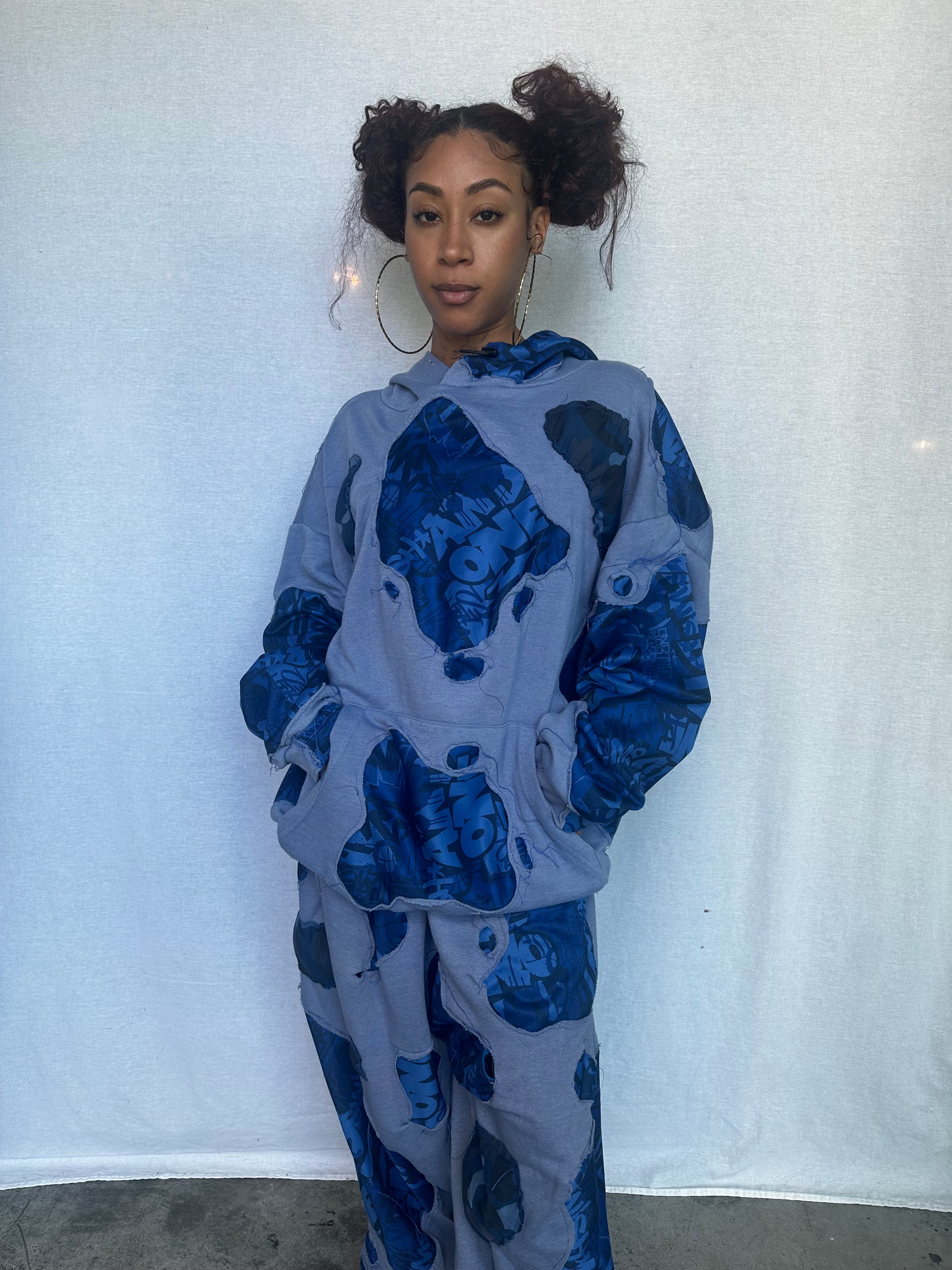 blue rhythm | sweatsuit set