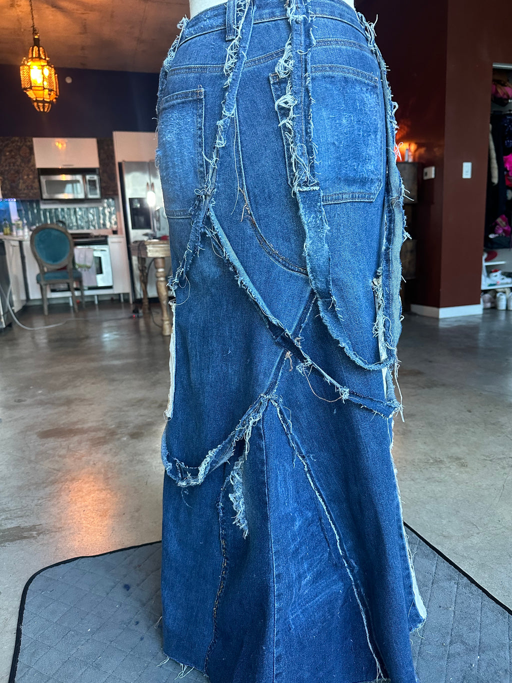 rough edges | cargo skirt