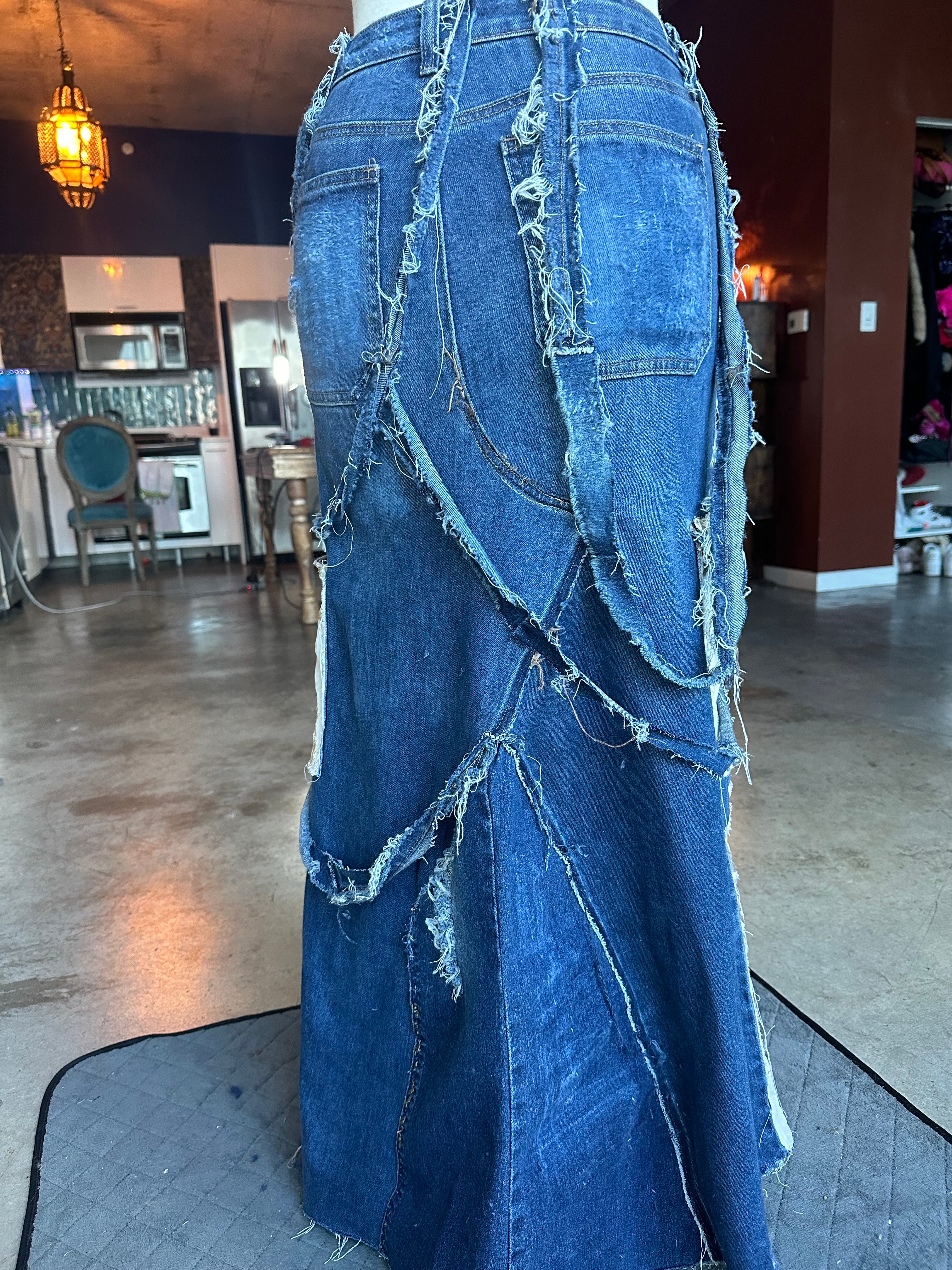 rough edges | cargo skirt