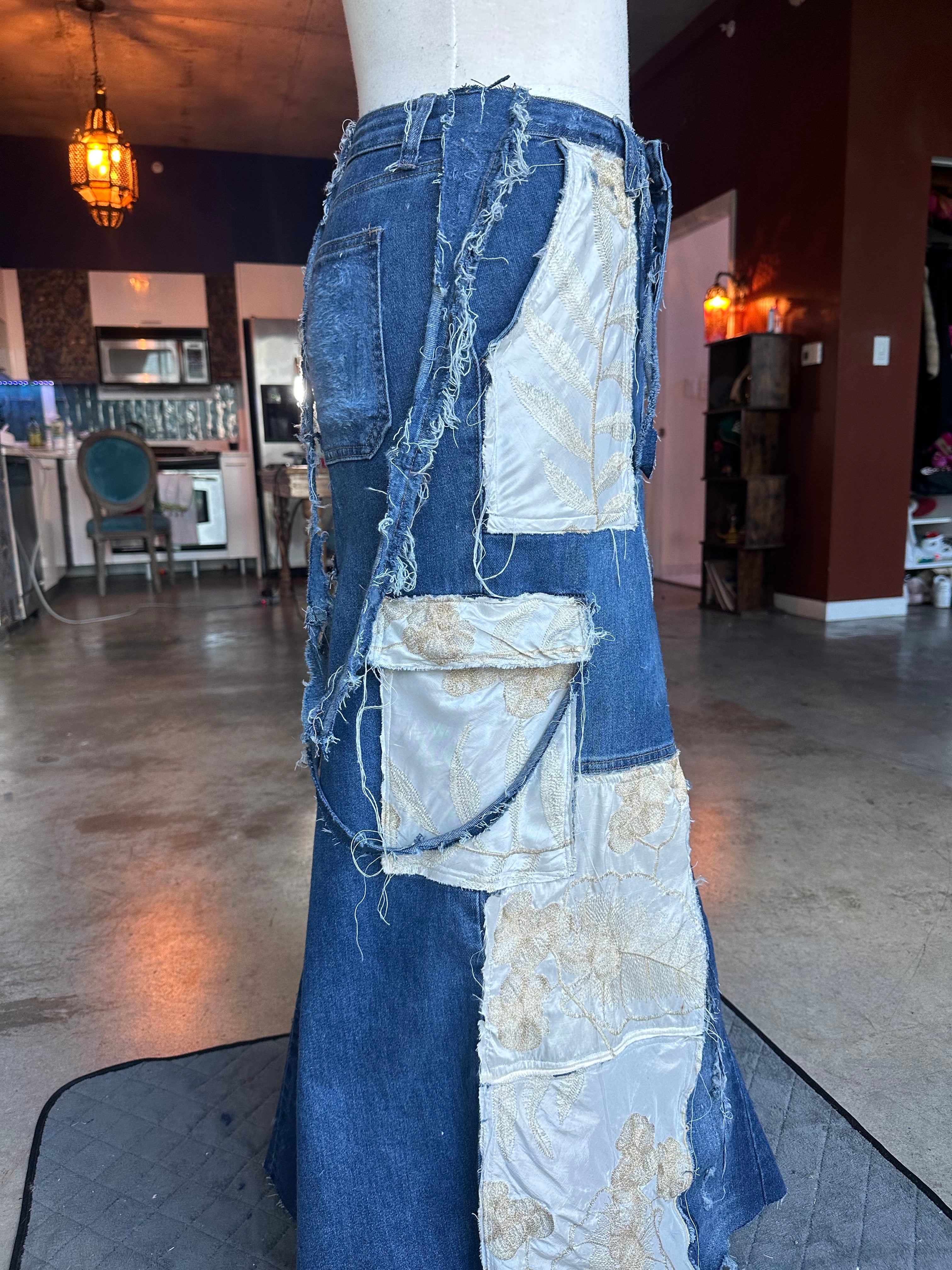 rough edges | cargo skirt