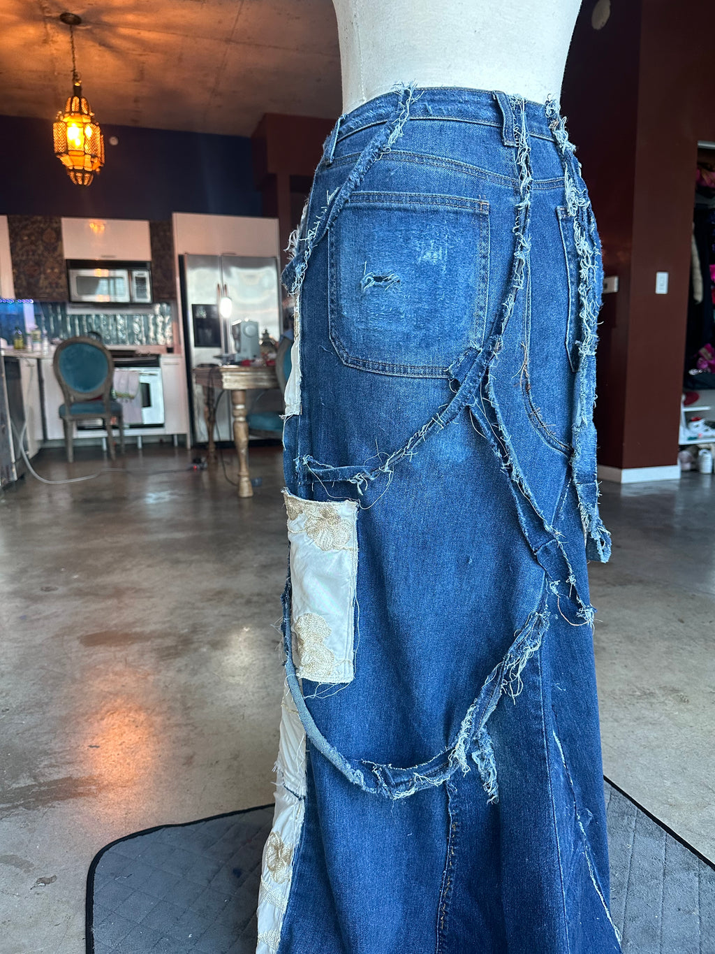 rough edges | cargo skirt