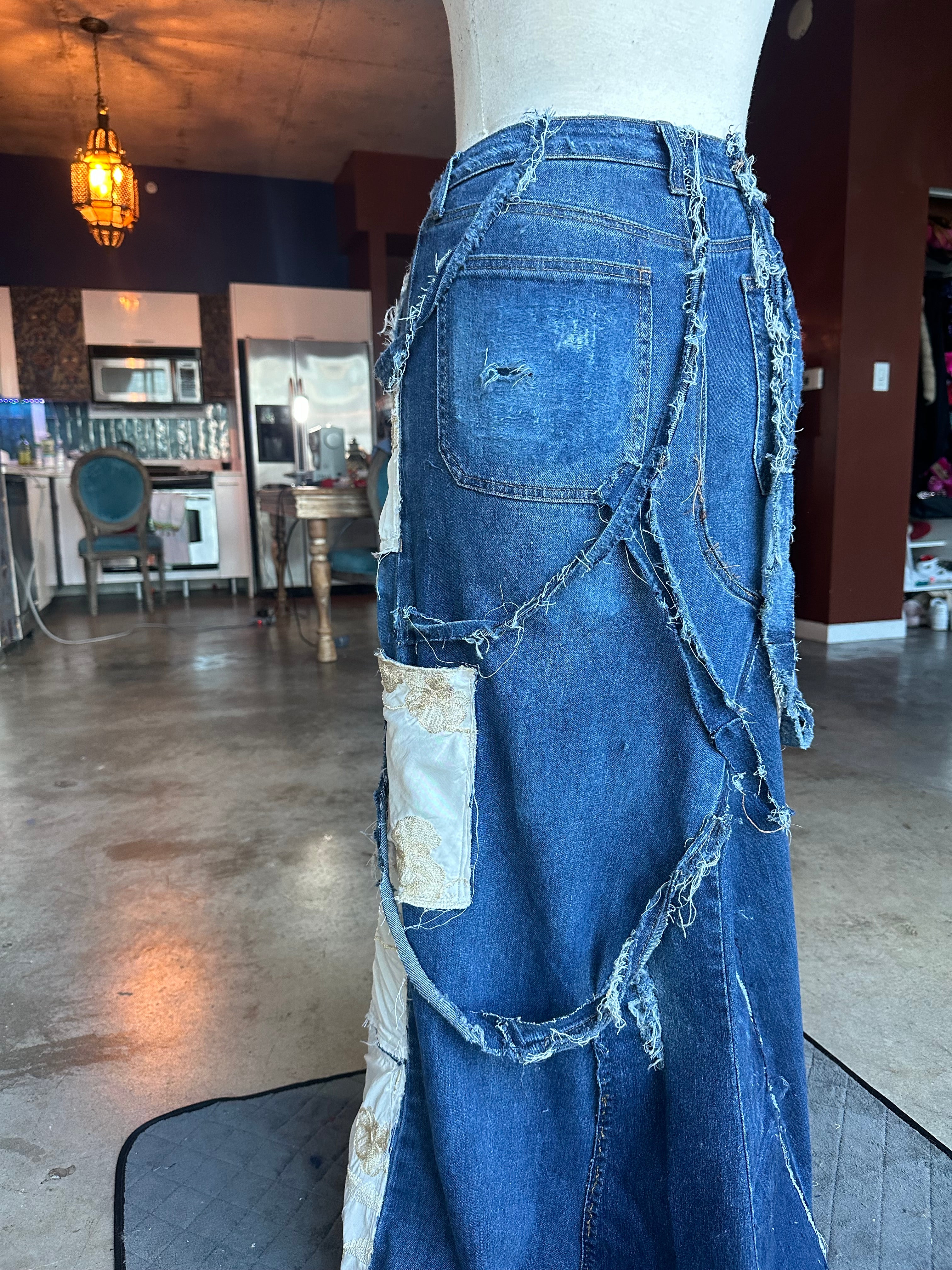 rough edges | cargo skirt