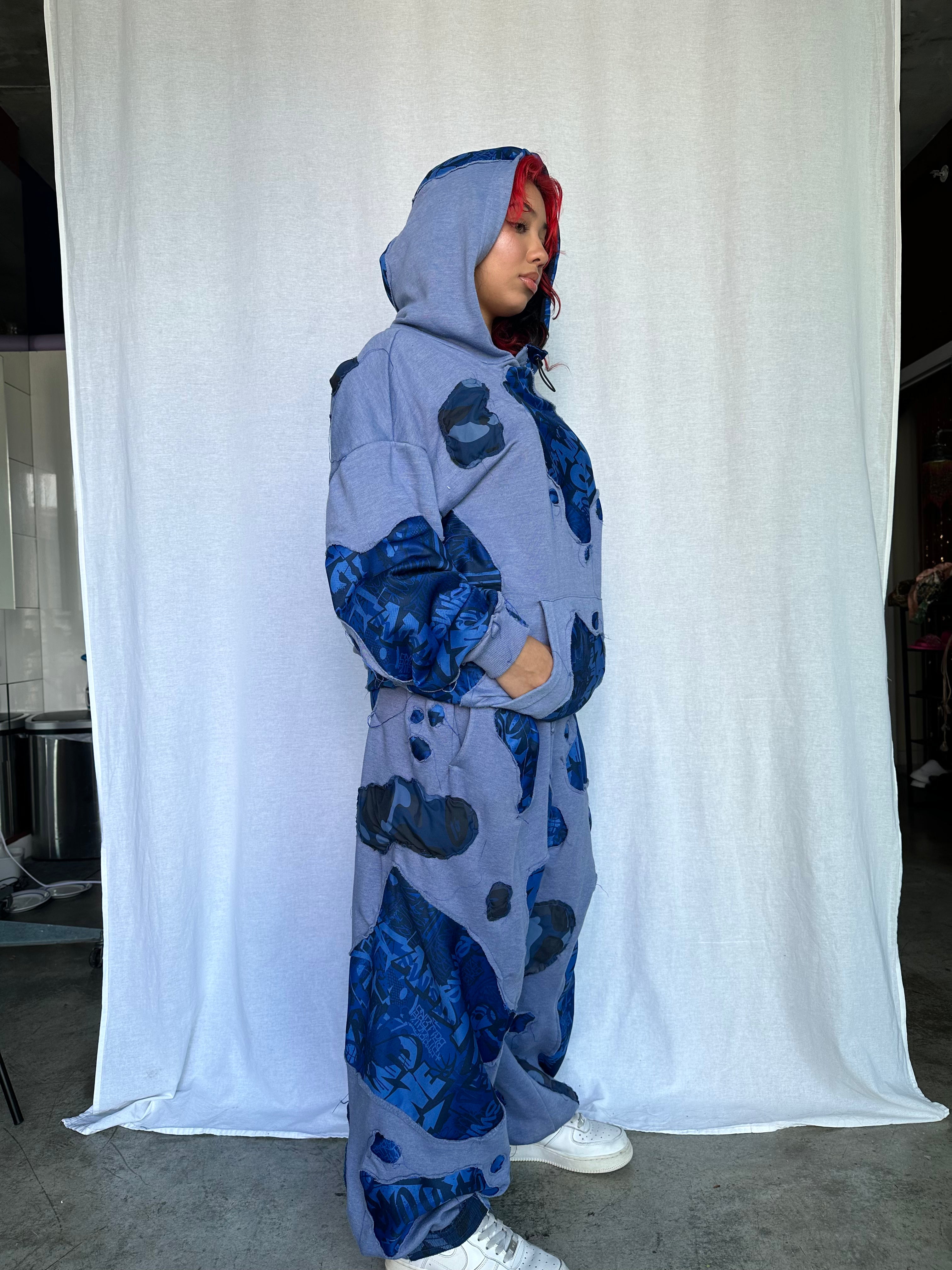 blue rhythm | sweatsuit set