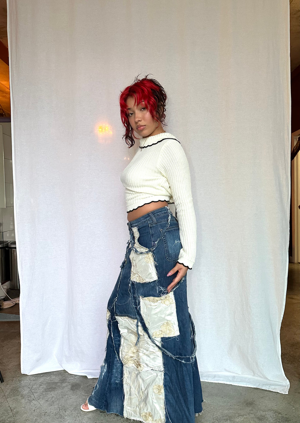 rough edges | cargo skirt