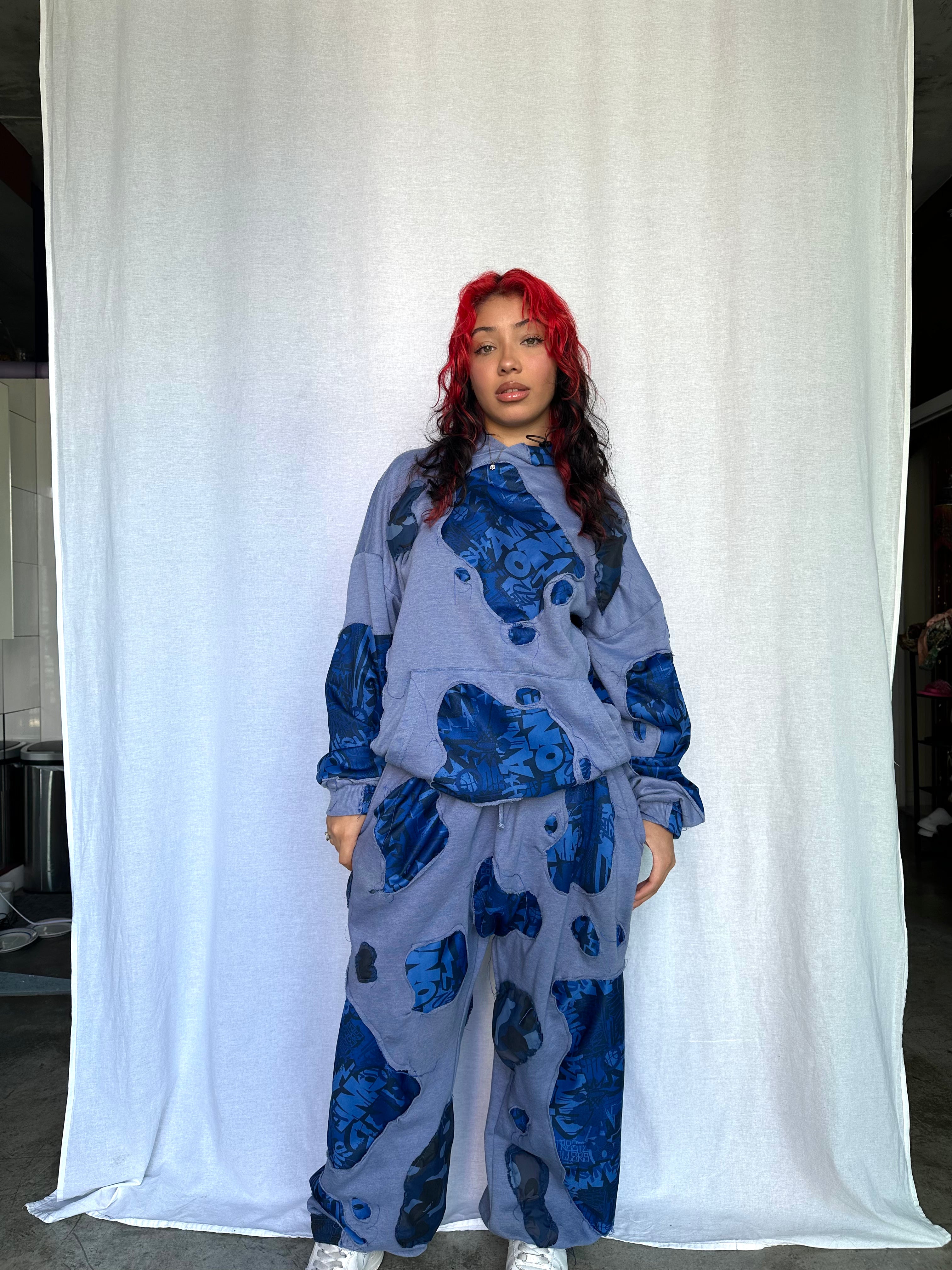 blue rhythm | sweatsuit set