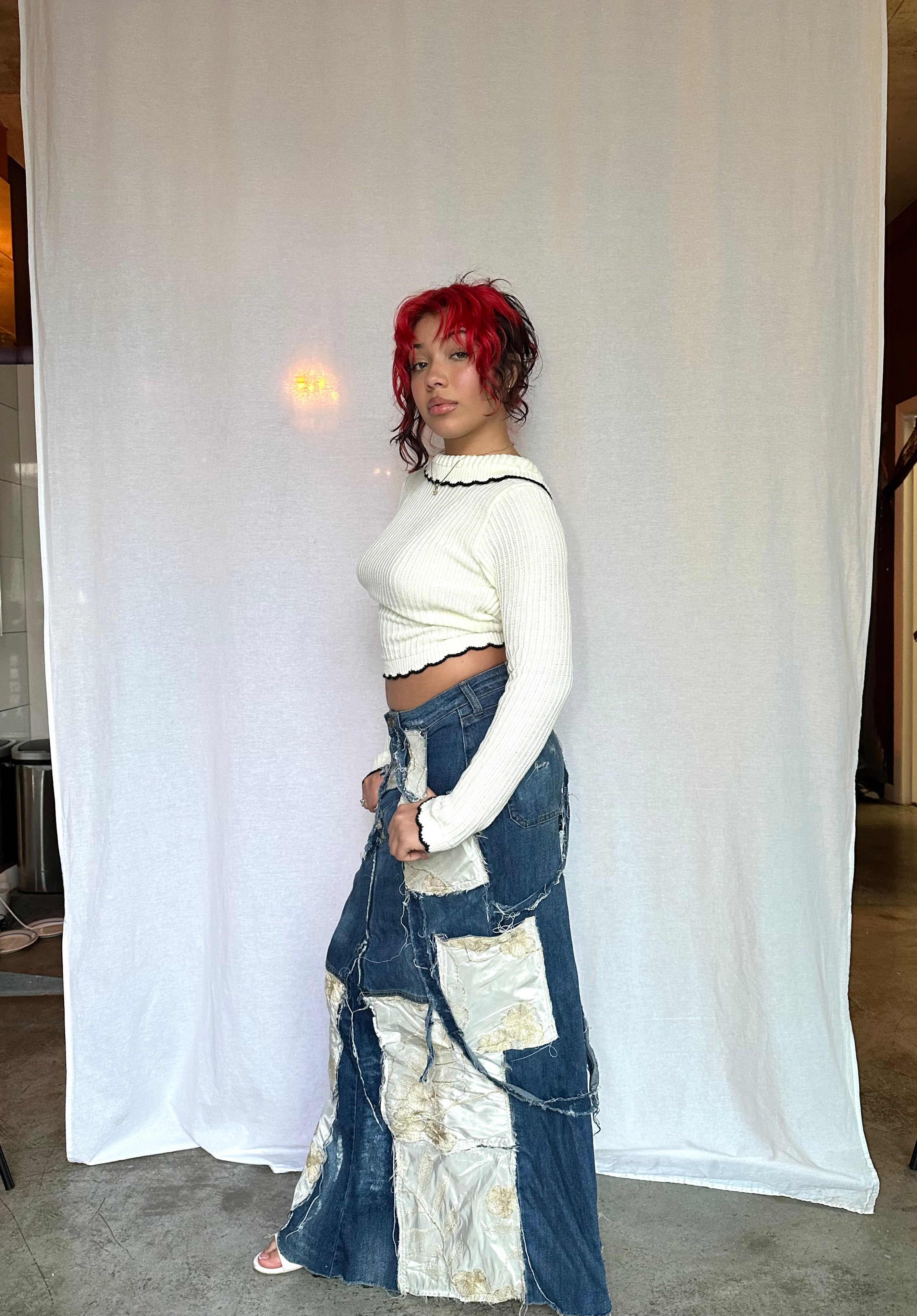 rough edges | cargo skirt