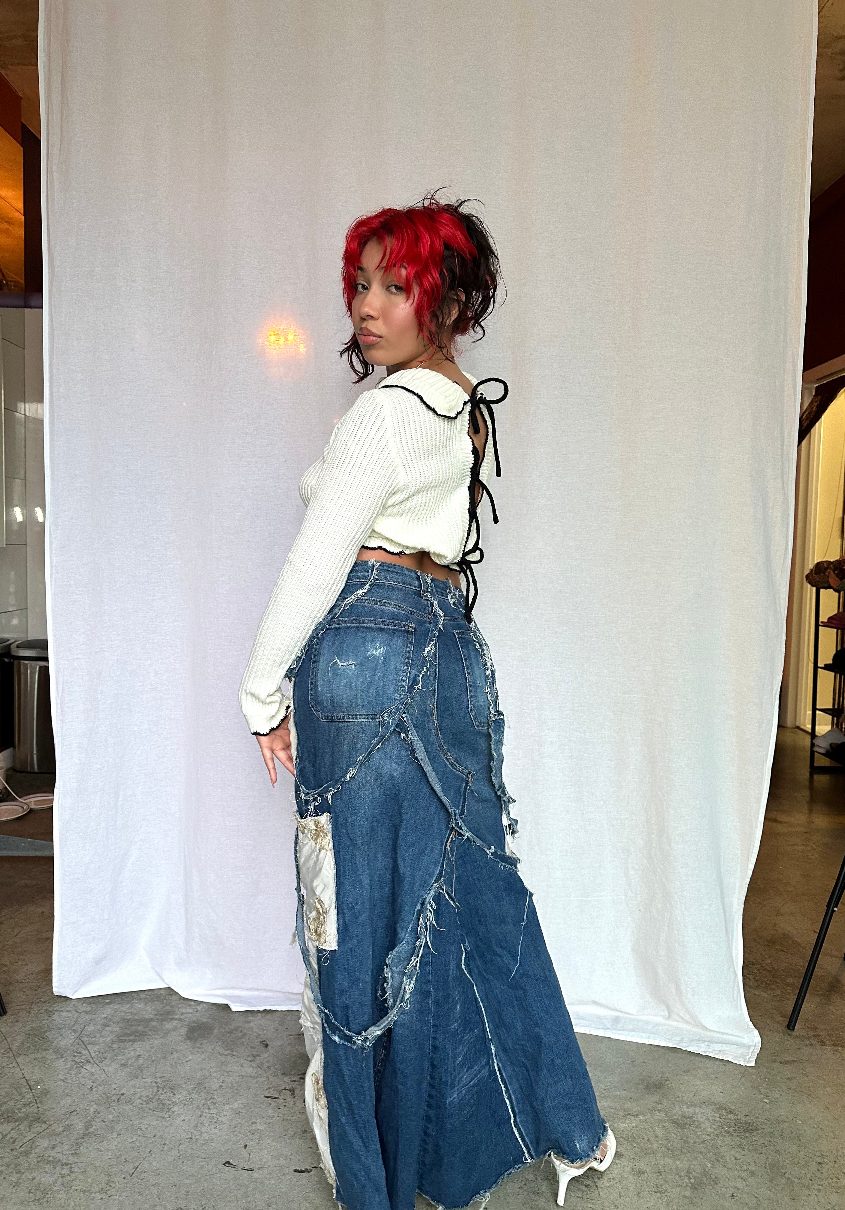 rough edges | cargo skirt