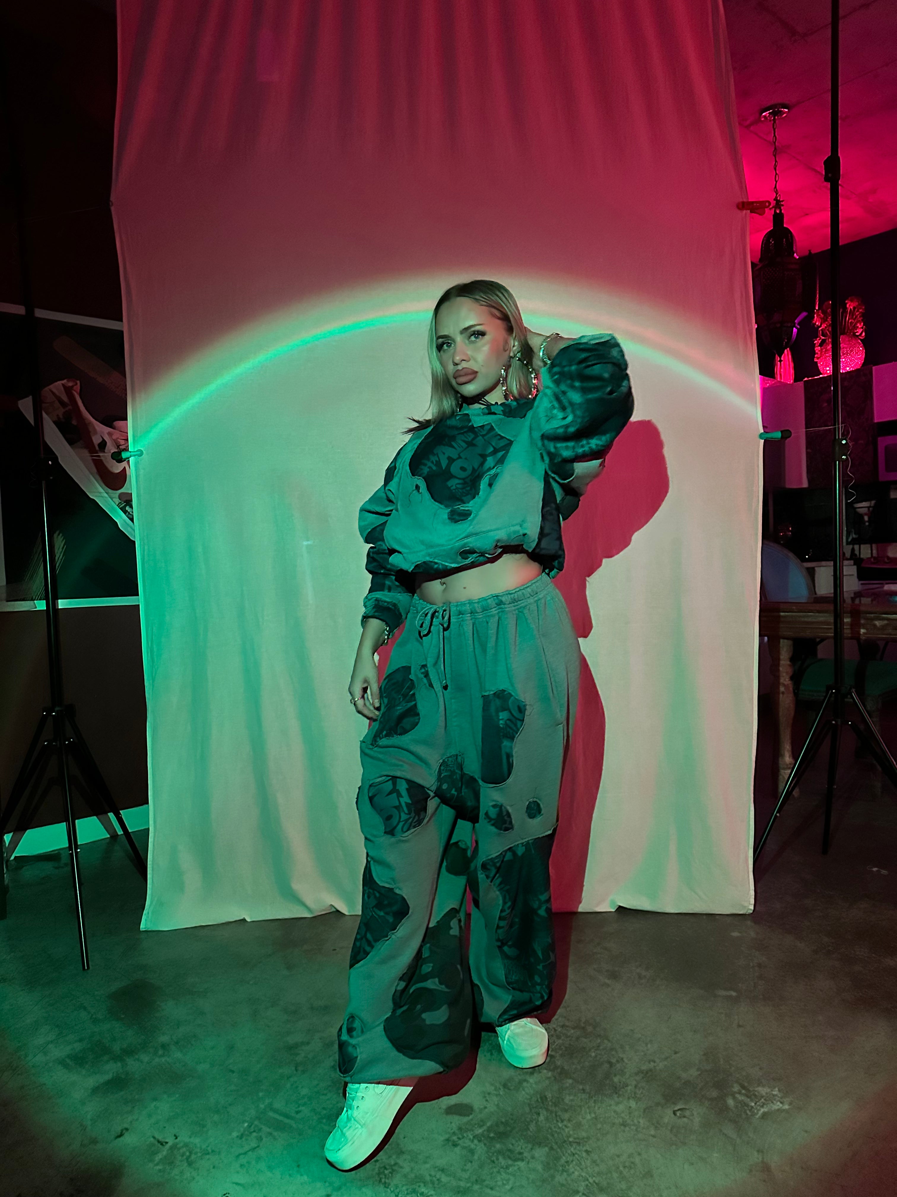 blue rhythm | sweatsuit set