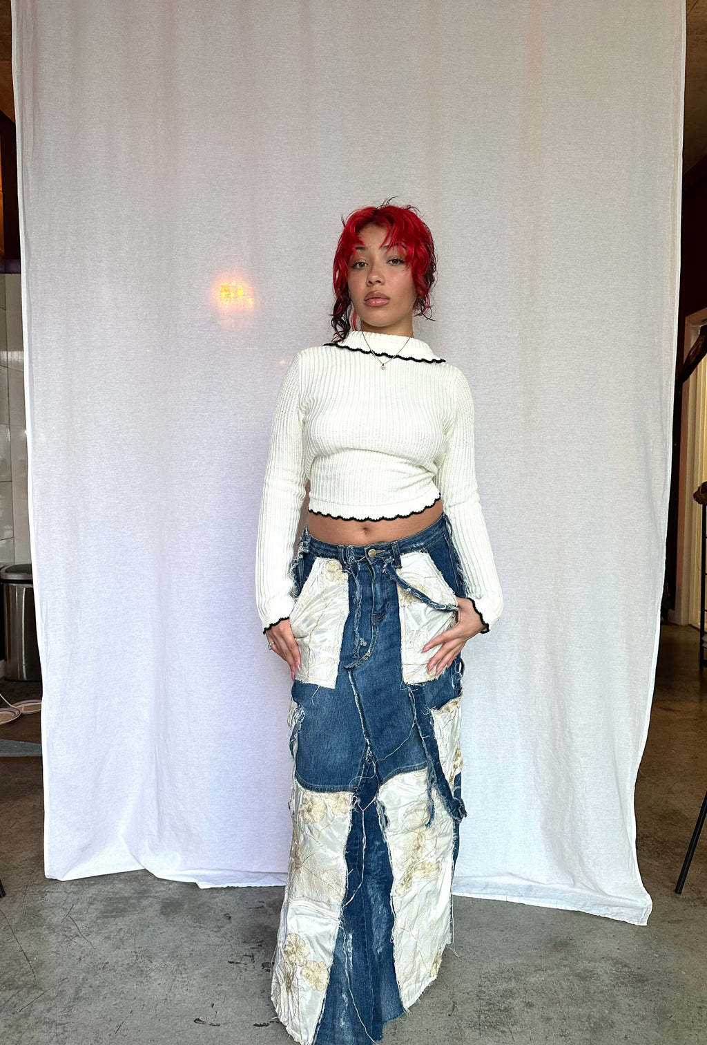 rough edges | cargo skirt