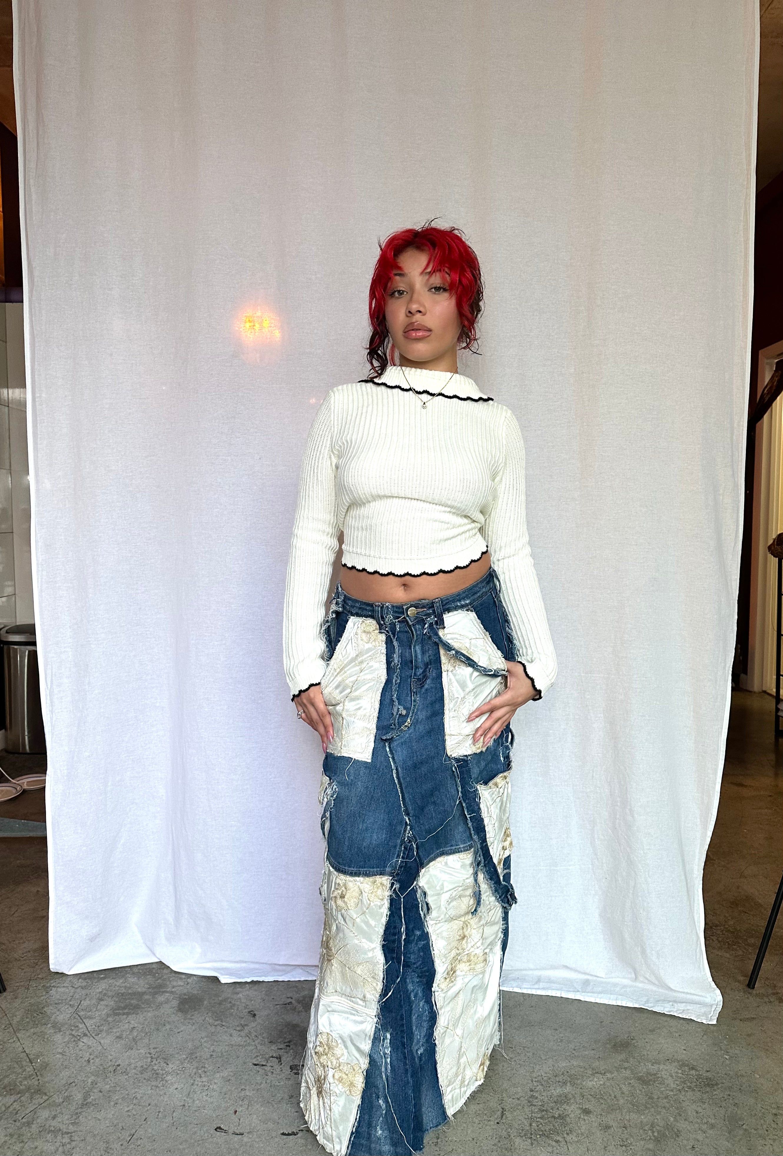 rough edges | cargo skirt
