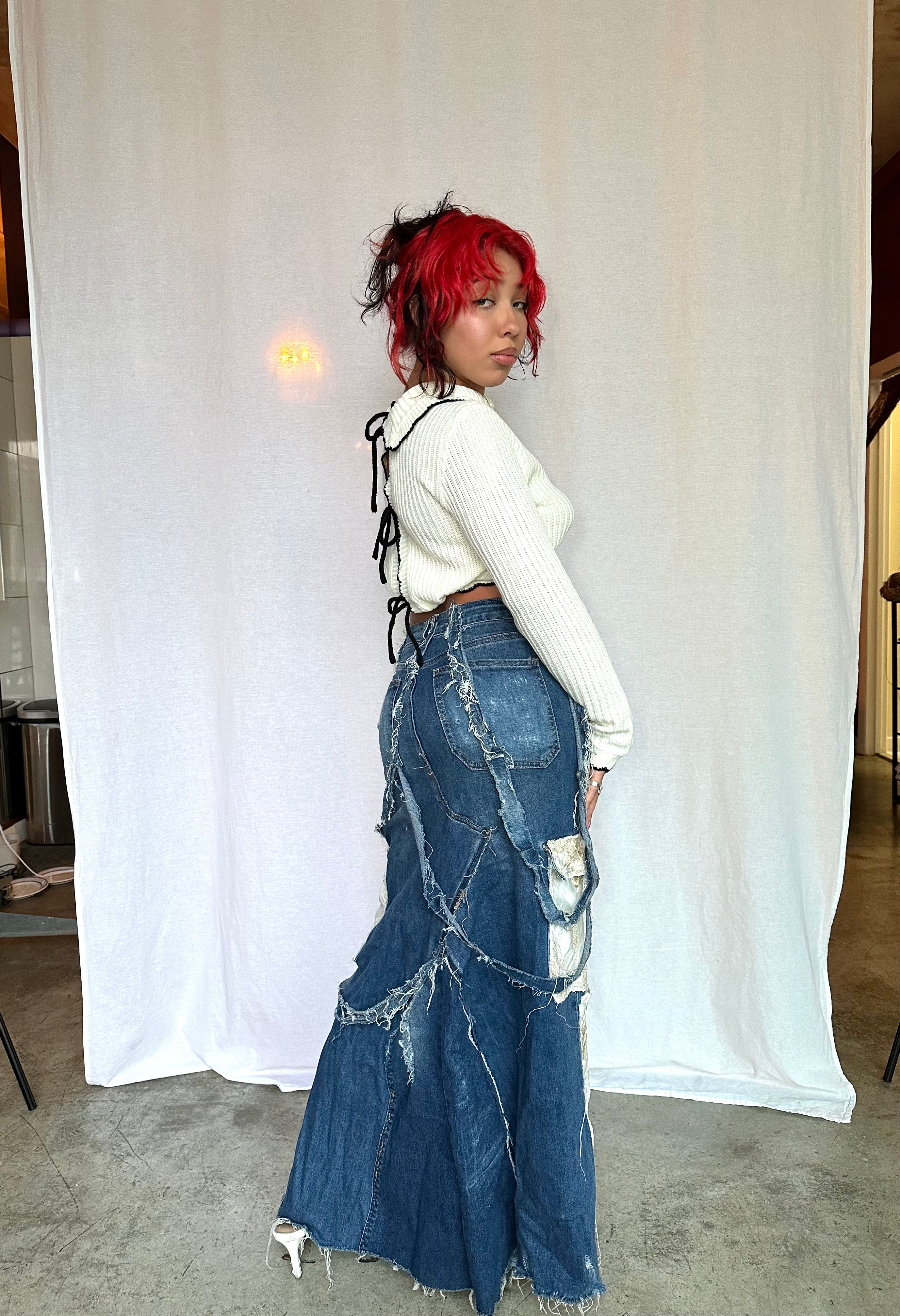 rough edges | cargo skirt