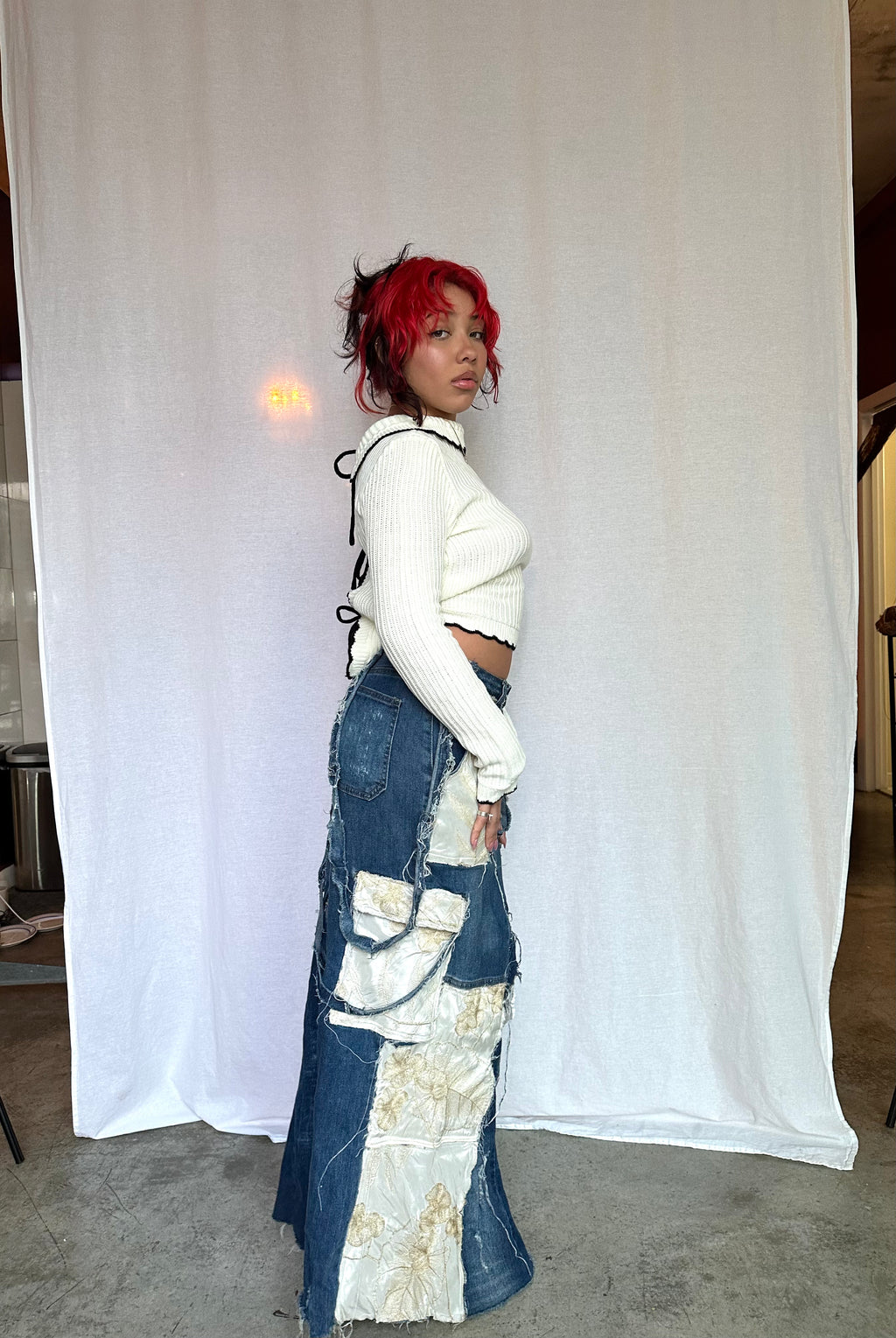 rough edges | cargo skirt