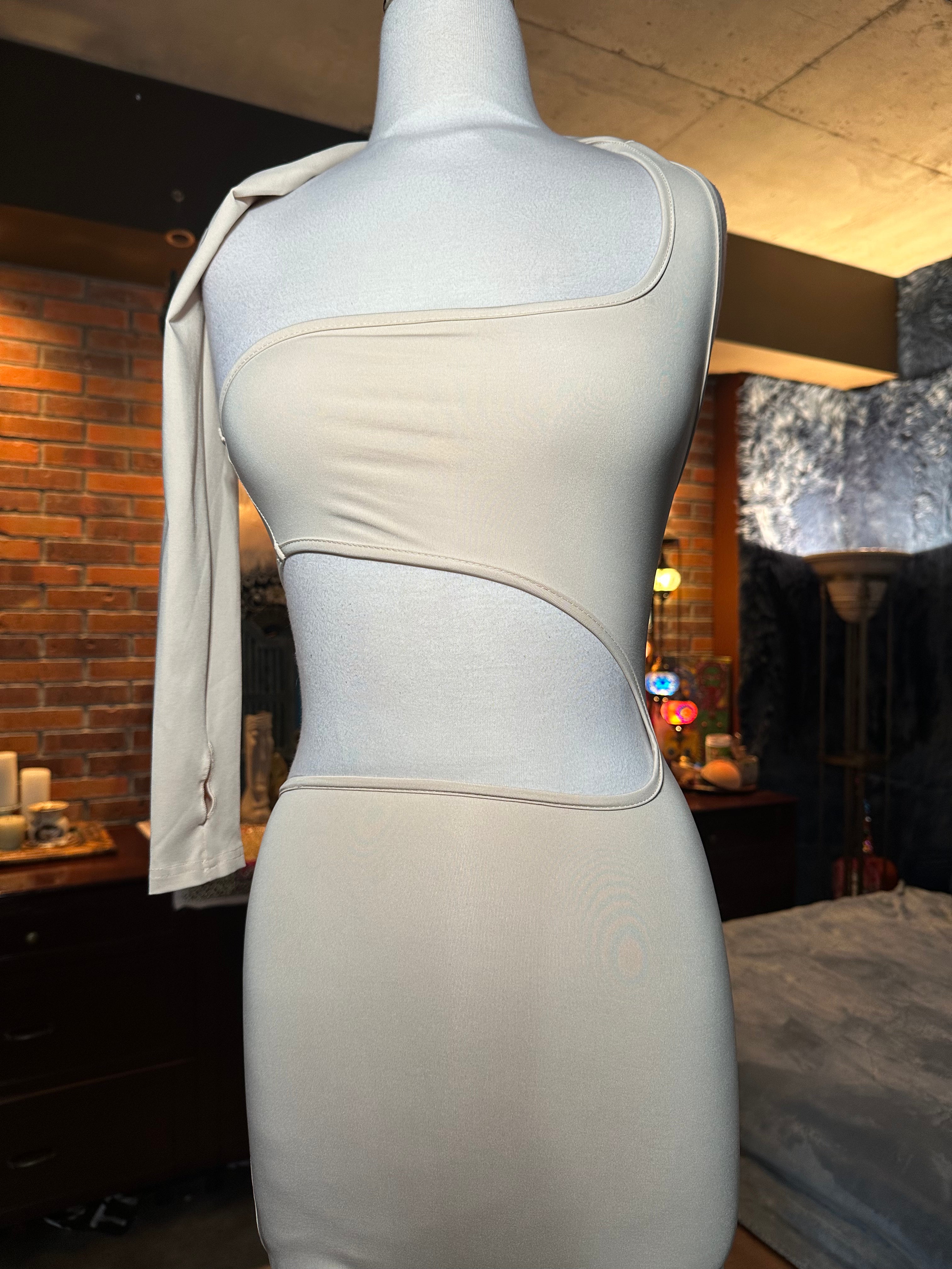 one sleeve romper